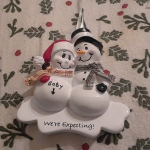 NWT PolarX Expecting Parents Ornament